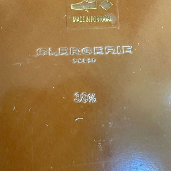 Clergerie Eilis Suede Sandals made in Portugal size 38.5/8US NWOB - Picture 7 of 7